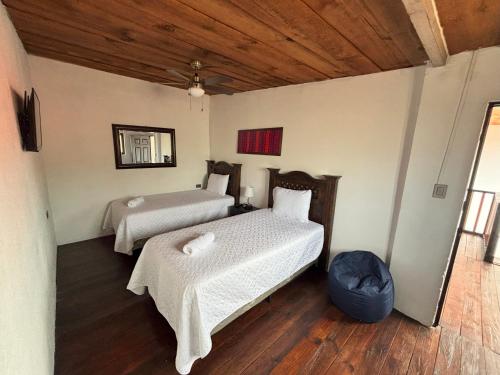 Bed, Sonnenhaus Antigua in Antigua Guatemala Bed, Sonnenhaus Antigua in Antigua Guatemala