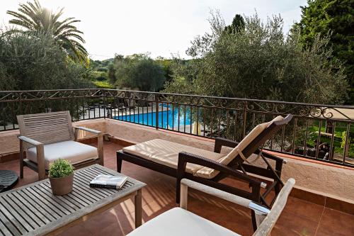 balkon/terras, La Lune De Mougins - Hotel & Spa in Mougins balkon/terras, La Lune De Mougins - Hotel & Spa in Mougins