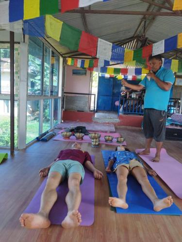 The Begnas healing center in Lakhnath The Begnas healing center in Lakhnath