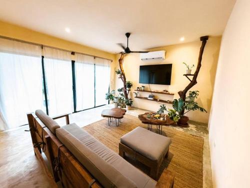 Shared lounge/TV area, Casa Ron - 3BR Jungle House in El Valle Near Beach in Other Shared lounge/TV area, Casa Ron - 3BR Jungle House in El Valle Near Beach in Other