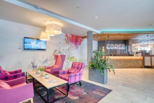 Лоби, COOEE alpin Hotel Bad Kleinkirchheim in Бад Клайнкирххайм Лоби, COOEE alpin Hotel Bad Kleinkirchheim in Бад Клайнкирххайм