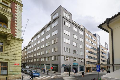 Exterior view, Old Prague Hostel near Hlavní Nádraží Metro station Exterior view, Old Prague Hostel near Hlavní Nádraží Metro station