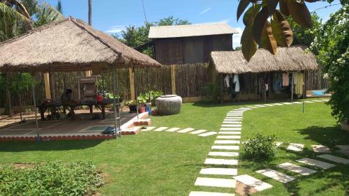 Entrance, La Vie Khmer in Koh Dach Entrance, La Vie Khmer in Koh Dach