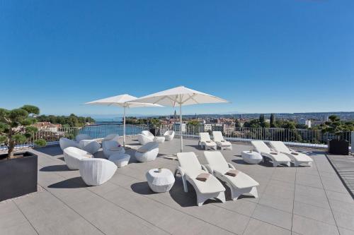 Erkély/terasz, Hotel 47° in Konstanz Erkély/terasz, Hotel 47° in Konstanz