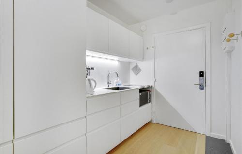 Kitchen, Lovely Apartment In Helsingør With Wifi in Helsingor Kitchen, Lovely Apartment In Helsingør With Wifi in Helsingor