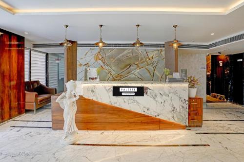 Lobby, Palette Magarpatta City formerly Emerald Guestimony in Wagholi Lobby, Palette Magarpatta City formerly Emerald Guestimony in Wagholi