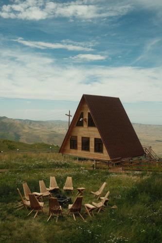 Vista exterior, ALTO Cabins in Tash-Tyube Vista exterior, ALTO Cabins in Tash-Tyube