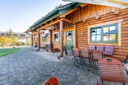 Blockhaus - Ferienwohnung Sunset in Augustusburg Blockhaus - Ferienwohnung Sunset in Augustusburg