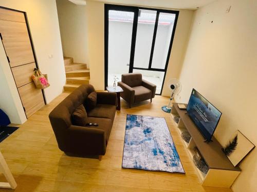 ห้องส่วนกลางสำหรับนั่งเล่น/ดูทีวี, Cendana Parc Lippo Karawaci in จูรุก ห้องส่วนกลางสำหรับนั่งเล่น/ดูทีวี, Cendana Parc Lippo Karawaci in จูรุก