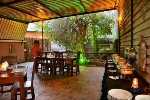 Restaurant, Thebe River Safaris in Chobe Restaurant, Thebe River Safaris in Chobe