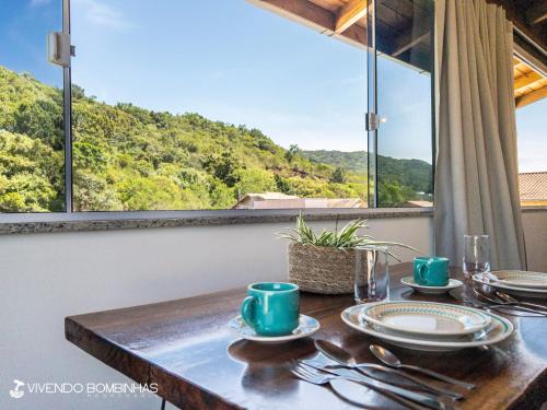 阳台/露台, Vivendo Bombinhas - Suites com Hidromassagem in 邦马宾哈斯 阳台/露台, Vivendo Bombinhas - Suites com Hidromassagem in 邦马宾哈斯