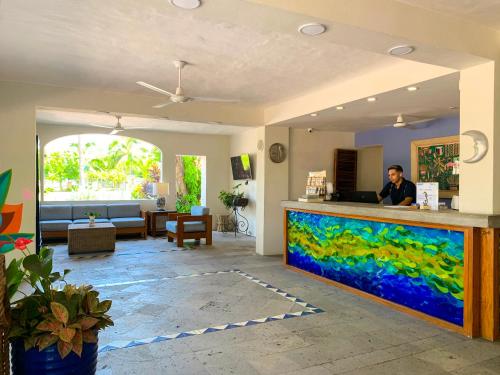 Előcsarnok, Puerto de Luna Pet Friendly and Family Suites in Puerto Vallarta Előcsarnok, Puerto de Luna Pet Friendly and Family Suites in Puerto Vallarta