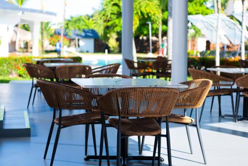 Restaurant, El Colibri Hotel in Sosua Restaurant, El Colibri Hotel in Sosua