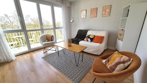 Appartement Clara Parking Gratuit in Mont-Saint-Aignan Appartement Clara Parking Gratuit in Mont-Saint-Aignan