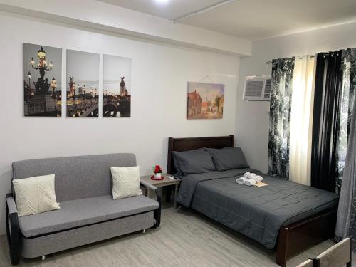 Bed, Cozy Condominium at Amaia Steps Nuvali in Canlubang Bed, Cozy Condominium at Amaia Steps Nuvali in Canlubang