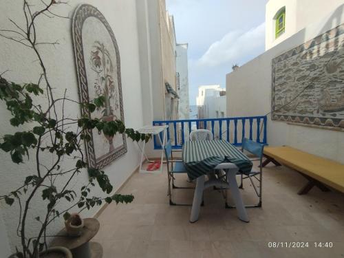 Balcony/terrace, Maison Albatros in Mahdia Balcony/terrace, Maison Albatros in Mahdia