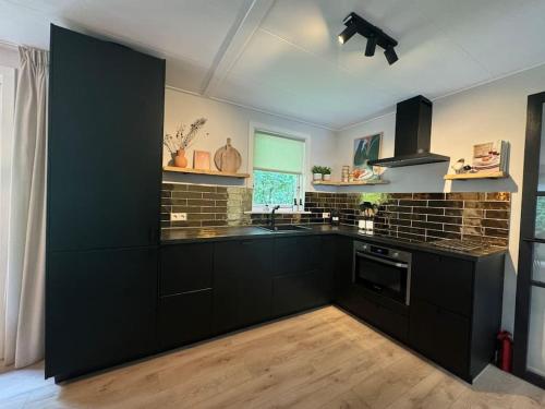 Forest home for 2 to 8 persons including hottub and sauna in Noordenveld Forest home for 2 to 8 persons including hottub and sauna in Noordenveld