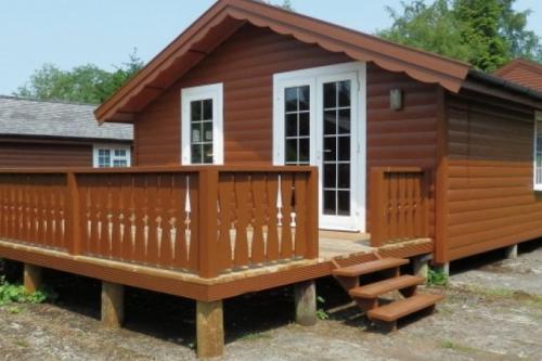 Cosy Norwegian log cabin 35 in Trawsfynydd Cosy Norwegian log cabin 35 in Trawsfynydd