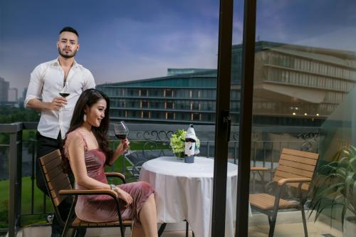 Balcony/terrace, Marina Hotel Hanoi in My Dinh Balcony/terrace, Marina Hotel Hanoi in My Dinh