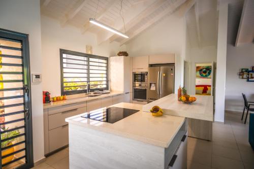 кухня, Kisara, Villa moderne 6 pers Piscine in Свети Франсоа кухня, Kisara, Villa moderne 6 pers Piscine in Свети Франсоа