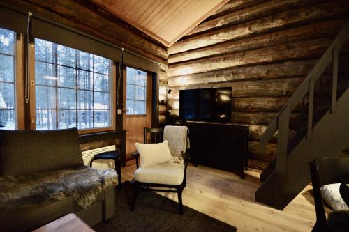 Cosy Cottage LempiRakka with 2 Skipasses in レビ Cosy Cottage LempiRakka with 2 Skipasses in レビ