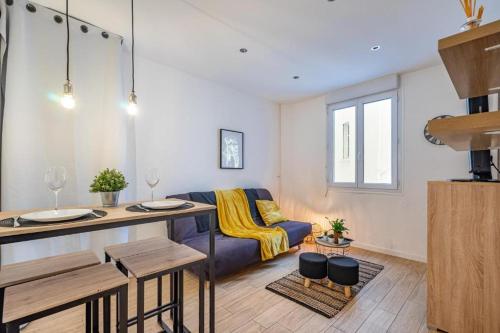 Appartement tout equipe au bord de la Plage des Catalans