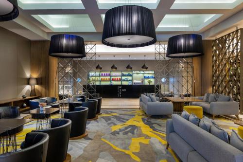 Restaurant, Marriott Marquis City Center Doha Hotel in West Bay & Diplomatic Area Restaurant, Marriott Marquis City Center Doha Hotel in West Bay & Diplomatic Area