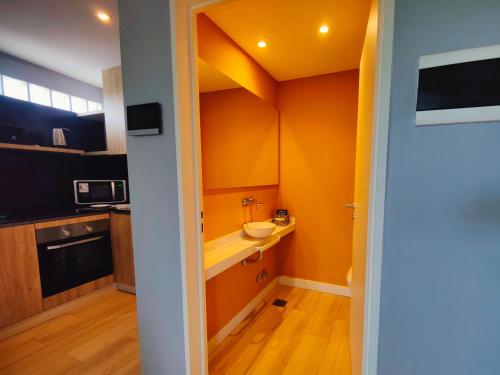 Bathroom, Fascinante apart moderno con balcon, pura luz y serenidad in Caballito Bathroom, Fascinante apart moderno con balcon, pura luz y serenidad in Caballito