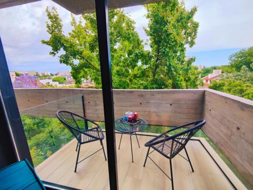 Balcony/terrace, Fascinante apart moderno con balcon, pura luz y serenidad in Caballito Balcony/terrace, Fascinante apart moderno con balcon, pura luz y serenidad in Caballito