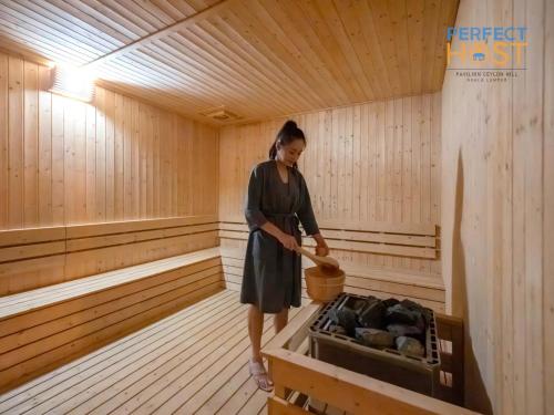 Sauna, Pavilion Ceylon Hill Suites, Bukit Bintang by Perfect Host near KL Tower Sauna, Pavilion Ceylon Hill Suites, Bukit Bintang by Perfect Host near KL Tower