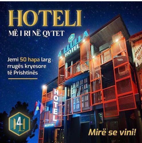 Hotel 4 Llulla in Priština Hotel 4 Llulla in Priština