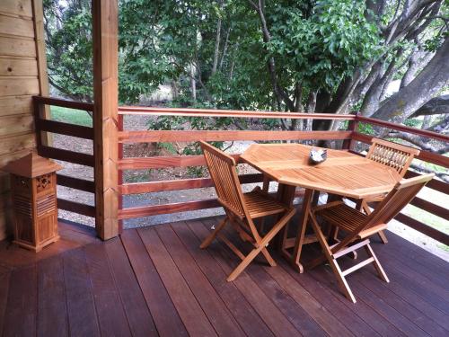 Balcony/terrace, Insolite Ara Wakan / Ma cabane in Pointe-Noire Balcony/terrace, Insolite Ara Wakan / Ma cabane in Pointe-Noire