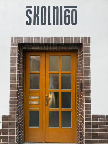 Entrance, Skolni 60 in Pelhrimov Entrance, Skolni 60 in Pelhrimov