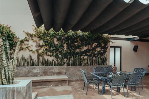 Erkély/terasz, Mikaella Hotel in San Miguel De Allende Erkély/terasz, Mikaella Hotel in San Miguel De Allende
