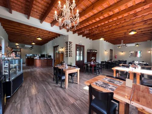 Étterem, Hospedaje Rural Abbott in Canuelas Étterem, Hospedaje Rural Abbott in Canuelas