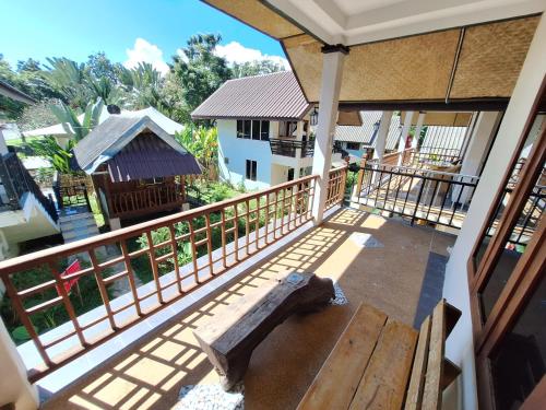 Balcony/terrace, Sleep Pai Bed & Breakfast in Pai Balcony/terrace, Sleep Pai Bed & Breakfast in Pai