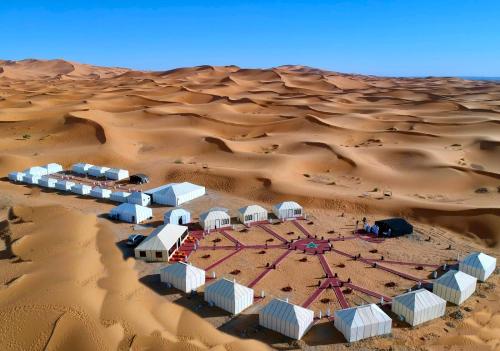 Exterior view, Sahara Luxury Camp - Nuit de reve dans le desert de Merzouga ! in Merzouga Exterior view, Sahara Luxury Camp - Nuit de reve dans le desert de Merzouga ! in Merzouga