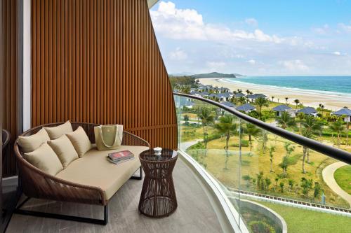 Balcony/terrace, Angsana Quan Lan, Ha Long Bay in Quan Lan Island Balcony/terrace, Angsana Quan Lan, Ha Long Bay in Quan Lan Island