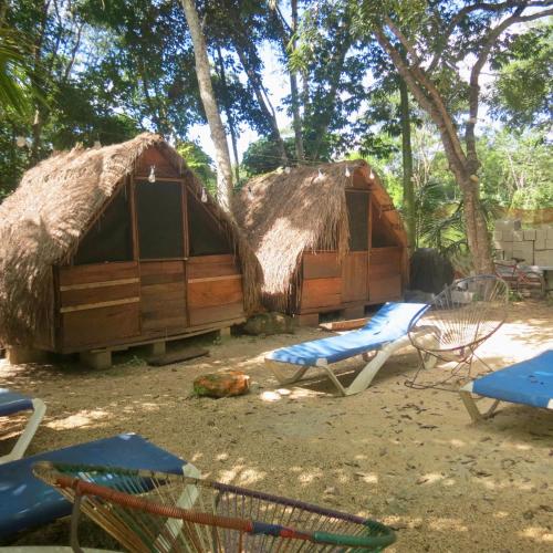 Uitzicht, Cabañitas Lahar y Dorms (Cabanitas Lahar y Dorms) in Bacalar Uitzicht, Cabañitas Lahar y Dorms (Cabanitas Lahar y Dorms) in Bacalar