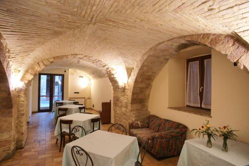 Restoran, Hotel La Rocca in Assisi Restoran, Hotel La Rocca in Assisi