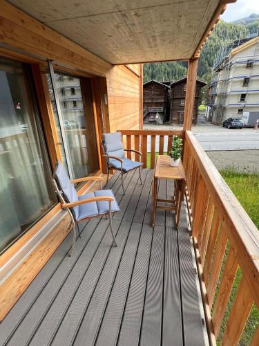 Erkély/terasz, Larix in Ulrichen Erkély/terasz, Larix in Ulrichen