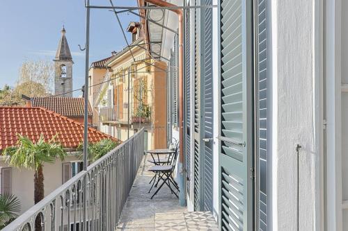 Balkon/terasa, Caffe dell'Arte Boutique Rooms Locarno in Locarno center Balkon/terasa, Caffe dell'Arte Boutique Rooms Locarno in Locarno center
