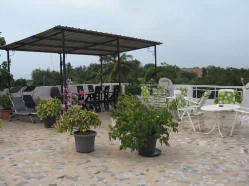 Balcony/terrace, KEUR MARIE FAYE in Mbour Balcony/terrace, KEUR MARIE FAYE in Mbour