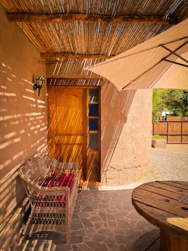 balkon/terras, Hostal y Cabanas Renta House San Pedro in San Pedro de Atacama balkon/terras, Hostal y Cabanas Renta House San Pedro in San Pedro de Atacama