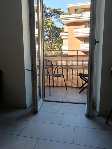 Erkély/terasz, Apartaments Claudia Augusta in Oltrisarco-Aslago Erkély/terasz, Apartaments Claudia Augusta in Oltrisarco-Aslago