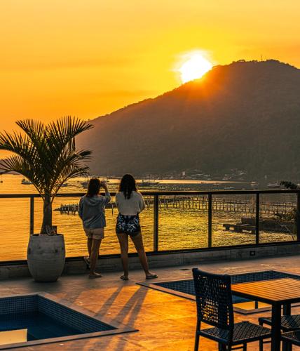 View, Ubatuba Praia Hotel in Ubatuba View, Ubatuba Praia Hotel in Ubatuba