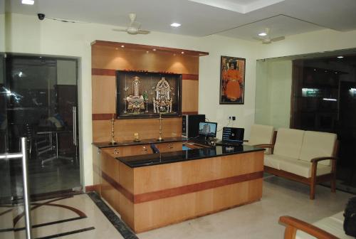 Lobby, SSR Hotel in Srikalahasti Lobby, SSR Hotel in Srikalahasti
