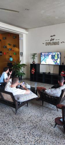 sala de TV, Flying Dog Hostel Iquitos in Iquitos sala de TV, Flying Dog Hostel Iquitos in Iquitos