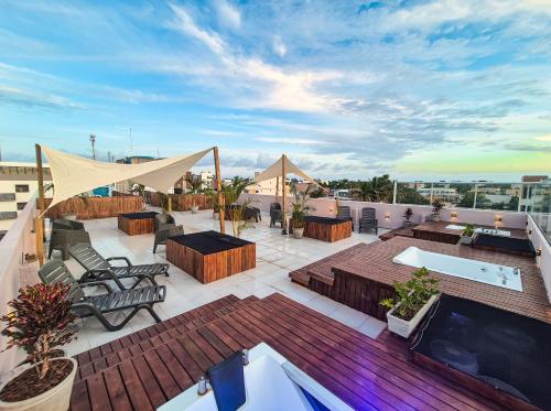 شرفة/ تراس, Atlântico Sul Hotel (Atlantico Sul Hotel) in Porto De Galinhas City Center شرفة/ تراس, Atlântico Sul Hotel (Atlantico Sul Hotel) in Porto De Galinhas City Center