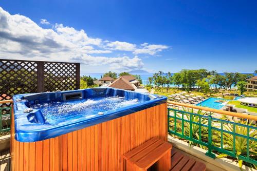 Rõdu/terrass, Savoy Resort and Spa in Seišelli saared Rõdu/terrass, Savoy Resort and Spa in Seišelli saared